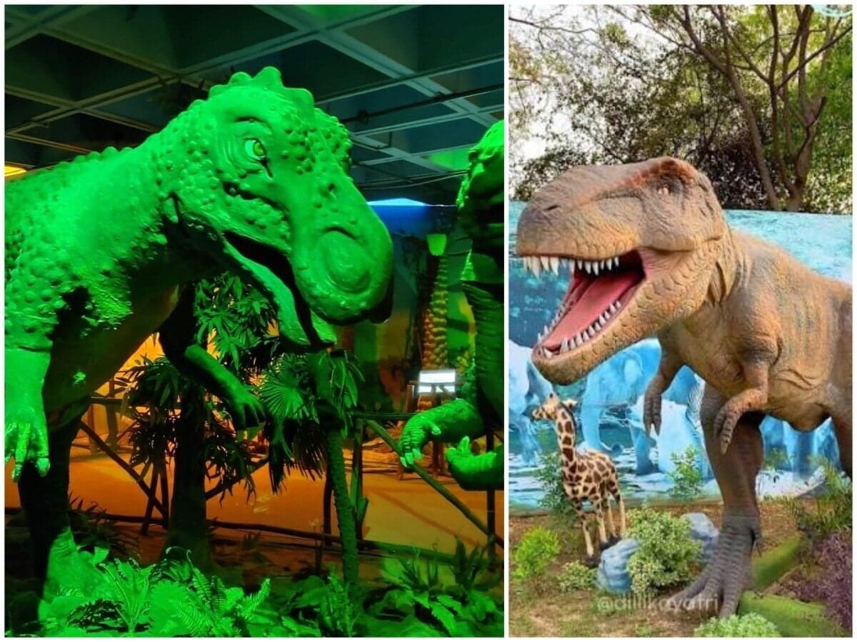 Delhi Jurassic Park Details: दिल्ली में खुला जुरासिक पार्क, ₹100 में देखें डायनासोर, जानें टिकट और एंट्री टाइम
