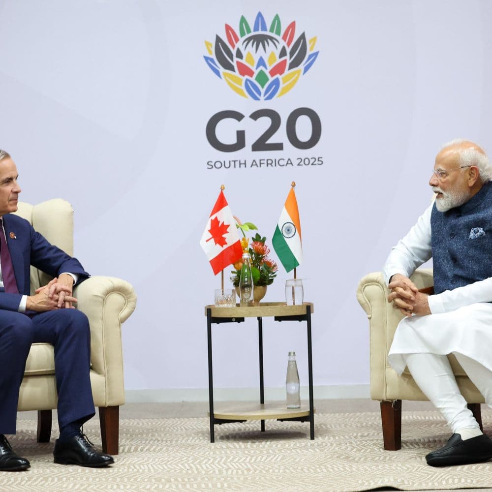 भारत-कनाडा में फ्री ट्रेड एग्रीमेंट पर बातचीत फिर से शुरू:दो साल के तनाव के बाद G20 समिट में फैसला, मोदी ने कनाडा के PM से मुलाकात की