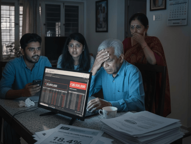 ट्रेडिंग-फ्रॉड में 72 साल के भरतभाई ने 35 करोड़ गंवाए:ब्रोकर 4 साल तक फर्जी स्टेटमेंट भेजकर 18% मुनाफा बताता रहा